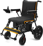 Electric Wheelchairs for Adults, Foldable Power Wheelchair, 15 Miles Longer Range, 500W Dual Motors, All Terrain Portable Motorized Wheelchair for Seniors Support 350 lbs