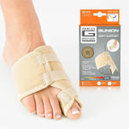 Neo-G Bunion Soft Support - for Big Toe Alignment, Hallux Valgus, Pre/Post-Operative Aid - Malleable Metal Splint - Class 1 Medical Device (Left)