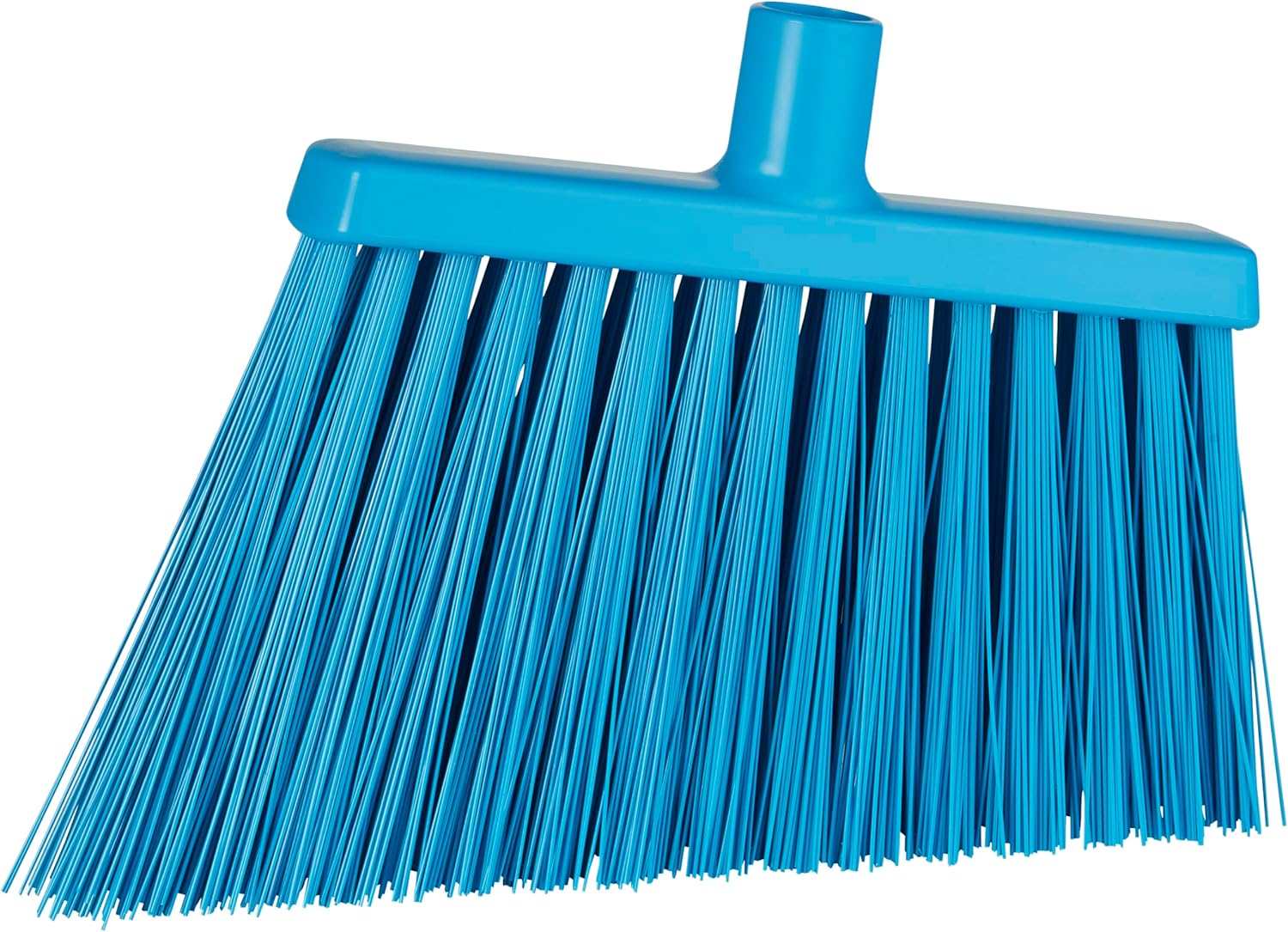 Vikan 29143 Broom,Angle Cut,Stiff,11",PP/PET,Blue