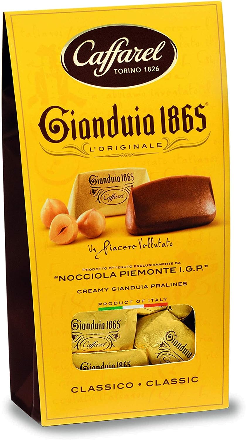 Caffarel - Gianduia Hazelnut Chocolate 1865 Ballotin 4.41oz