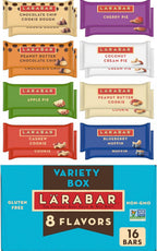 Larabar Variety Pack, Gluten Free Vegan Fruit & Nut Bars, 1.7 oz, 16 ct