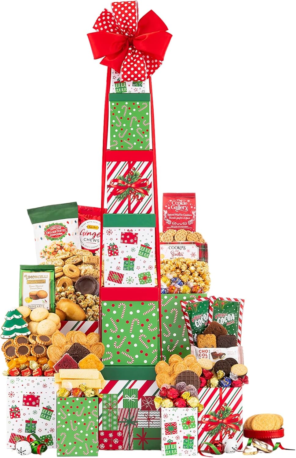 Wine Country Gift Baskets The Winter Cheer Gift Tower