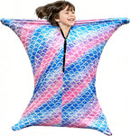 ThreeH Body Sock for Children Stretchable Sensory Sox 9-12 Years Breathable Cozy Sensory Sack for Boys, Girls, Large 56" x 28"