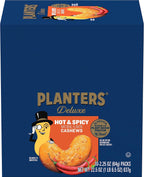 PLANTERS Spicy Cajun Cashews, 2.25 oz bags (Pack of 10)