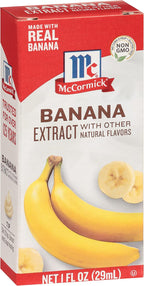 McCormick Banana Extract with Other Natural Flavors, 1 fl oz