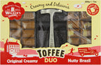 Walkers Nonsuch Toffee - Original Creamy and Brazil Nut - 200g