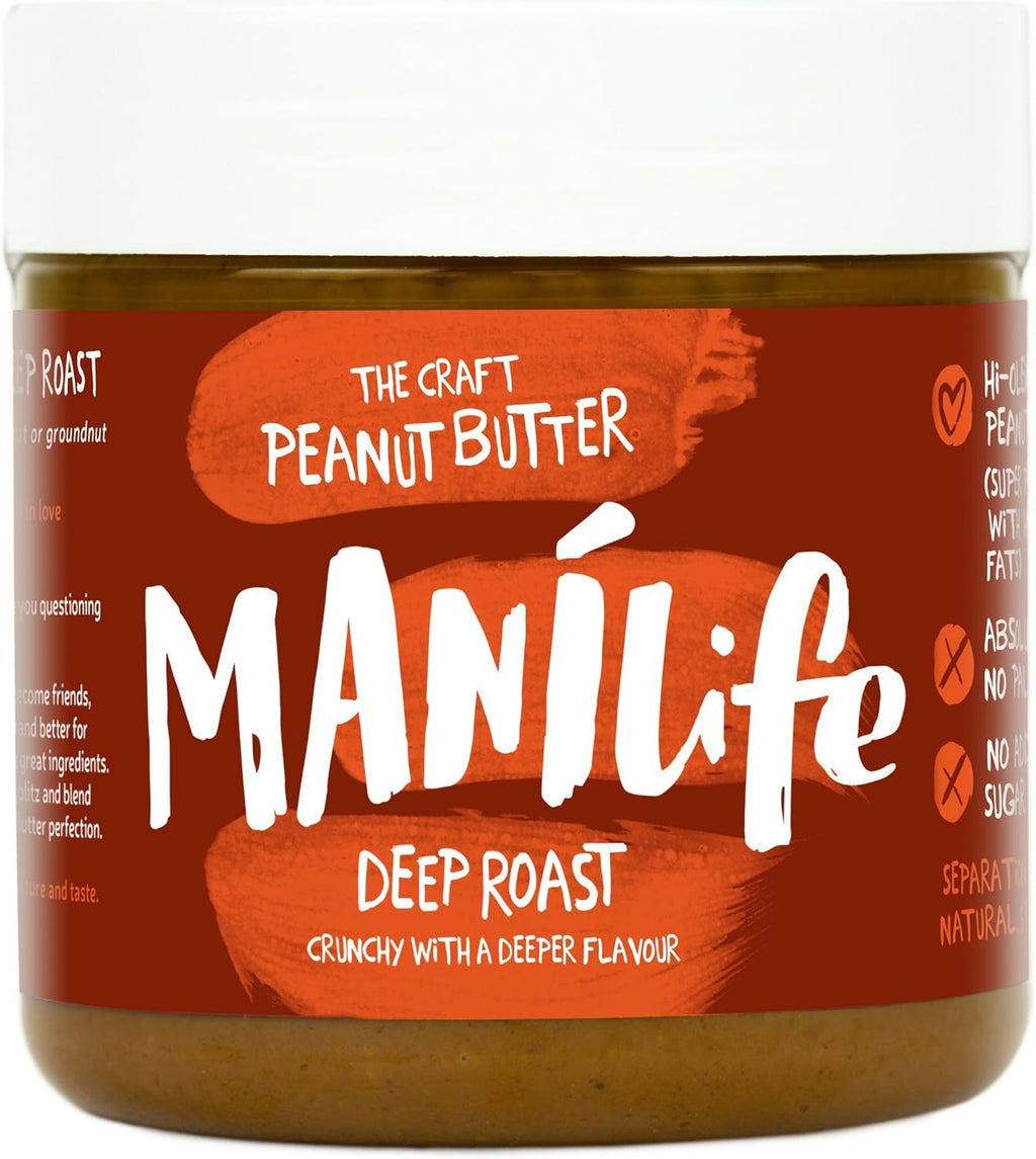 MANILIFE Deep Roast Crunchy Peanut Butter, 1 KG