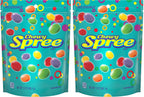 Wonka Spree Original Hard Candy, Resealable Bag, 12 Ounce Bag Full Size (Pack of 2)