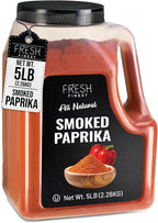 Fresh Finest Smoked Paprika Bulk 5 LB - Premium Ground Seasoning, Freshly Packed at the Source, Perfect for Stews, Meat Rubs, Sauces, and More - Ideal for Home & Commercial Cooking!