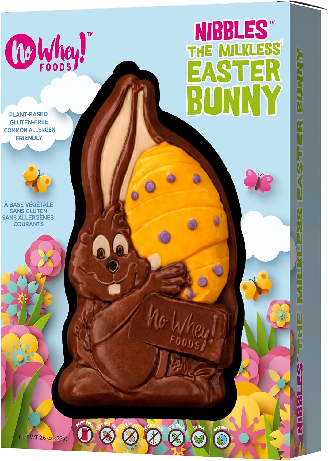 Nibbles – Milkless Premium Chocolate – Vegan, Allergy-Friendly, Kosher – Dairy Free, Peanut Free, Tree Nut Free, Egg Free, Soy Free, Gluten Free, Sesame Free – No Artificial Colors or Flavors – Top 9 Allergen Free – No Whey! Foods