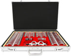 266Pcs Optical Trial Lens Set Optometry Kit Metal Rim Ophthalmic Lenses + Aluminum Case + Trial Frame + Cross Cylinders (266Pcs/Set)