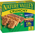 Nature Valley Crunchy Granola Bars, Variety Pack, 12 Ct, 8.94 oz (6 Pouches)