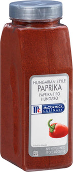 McCormick Culinary Hungarian Style Paprika, 18 oz - One 18 Ounce Container of Sweet Hungarian Paprika Powder for Culinary Professionals, Great for Rubs and Garnish