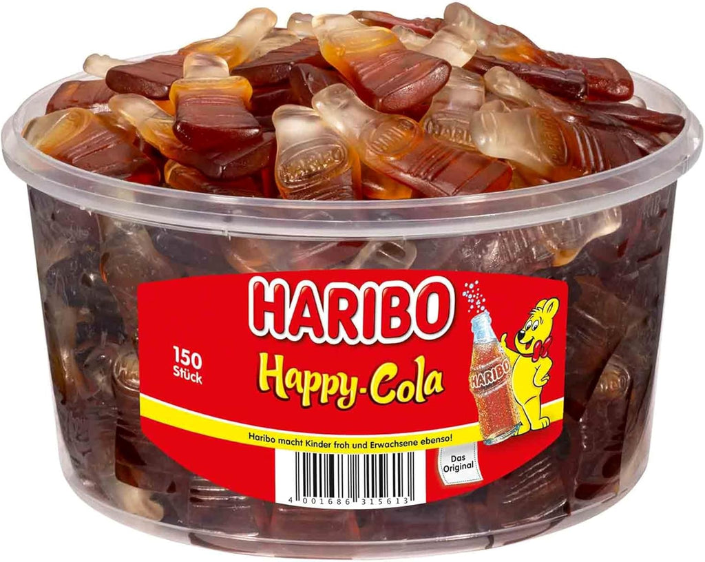 Haribo Original Happy Cola, 150 pcs