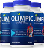 (3 Pack) Olimpic Pills, Official Olimpic Capsules For Joint Health, All Natural Ingredients - For Flexibility and Mobility, Premium Joint Support Formula, Olimpic Pastillas, Review (180 Capsules)