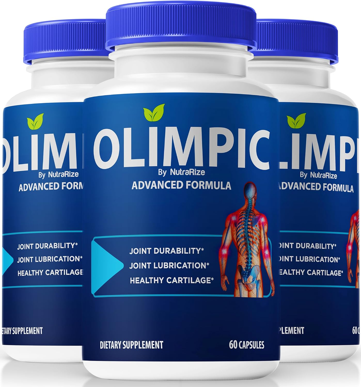 (3 Pack) Olimpic Pills, Official Olimpic Capsules For Joint Health, All Natural Ingredients - For Flexibility and Mobility, Premium Joint Support Formula, Olimpic Pastillas, Review (180 Capsules)