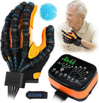 8th Generation Hand Rehabilitation Robot Gloves, Stroke Hand Recovery Device,Finger Rehabilitation Equipment 4 Modes, Adjustable Intensity, Touch Panel.