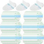 120 Pcs Waterproof Ear Stickers Disposable Ear Cover for Shower, Swimming Ears Stickers Ears Protection for HairWashing, Swimming, Bath and Other Water Sports