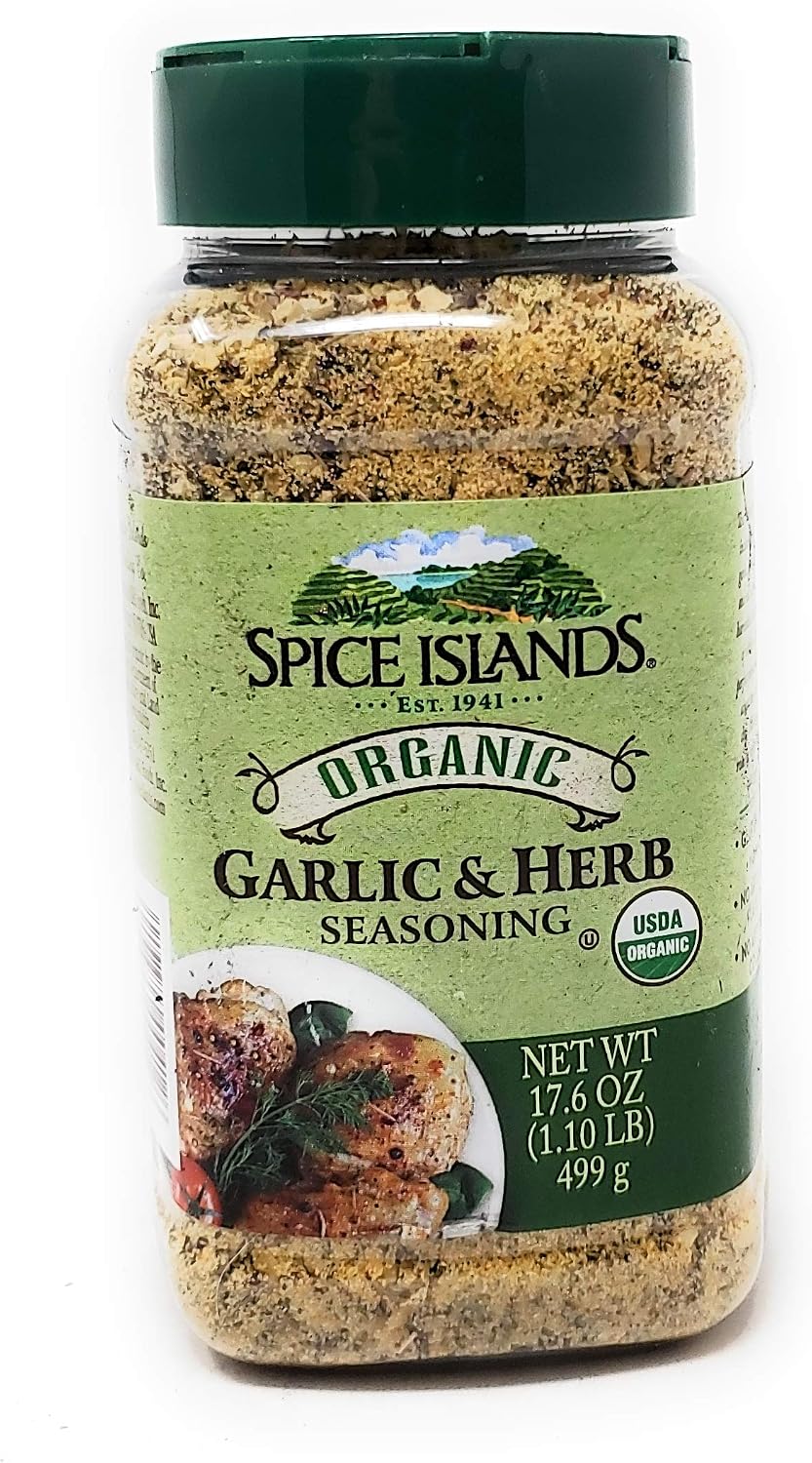 Spice Islands Organic Garlic & Herb Seasoning 17.6oz