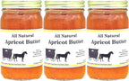 Flavored Butters Apricot - 8 Oz Jar - Qty 3 Jars