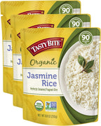 TASTYBITE Organic Jasmine Rice, 8.8 OZ (Pack of 3)