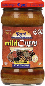 Rani Curry Paste MILD (Spice Paste) 10.5oz (300g) Glass Jar ~ No Colors | All Natural | NON-GMO | Kosher | Vegan | Gluten Free | Indian Origin
