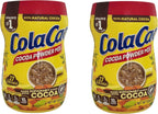 Cola Cao Cocoa Powder Mix 2 PACKS 13.8 oz (390 g) per unit. Colacao chocolate drink mix. Colacao original España. Natural Cocoa with no additives. (2)