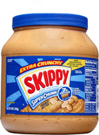 SKIPPY SUPER CHUNK Extra Crunchy Peanut Butter, 64 Ounce