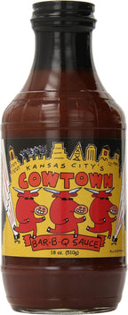 4 pack Cowtown Original BBQ Sauce, 18 oz