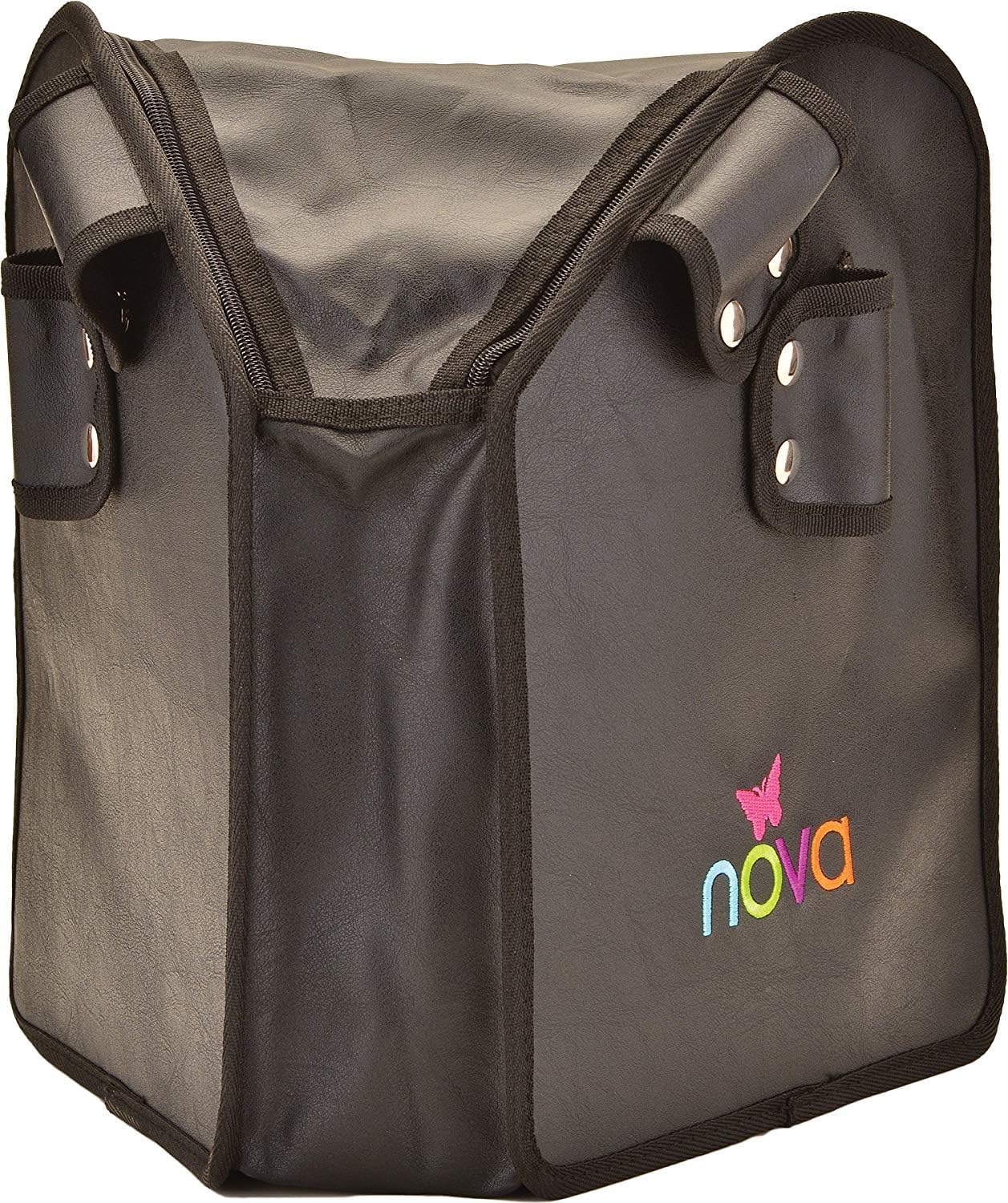 NOVA Medical Products Pouch Bag for 3 Wheeled Rollator Walker – Replacement Storage Tote & Organizer for Three Wheel Mobility Aids, Zippered Closure, Durable Design