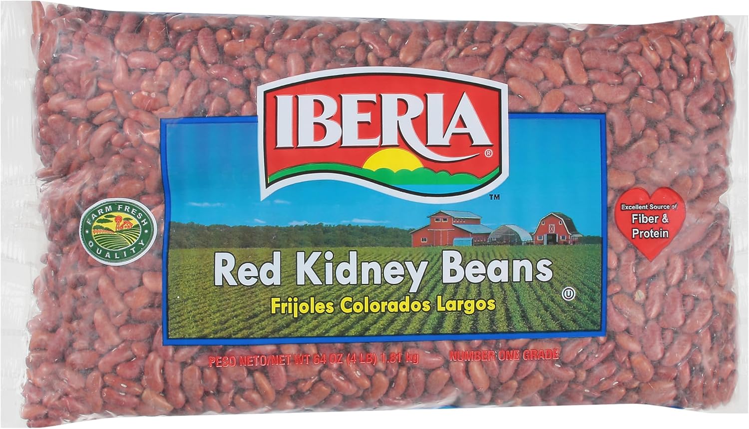 Iberia Red Kidney Beans, 4 Lb.