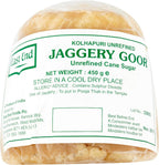 Jaggery Goor Unrefined Cane Sugar, 450 g East End