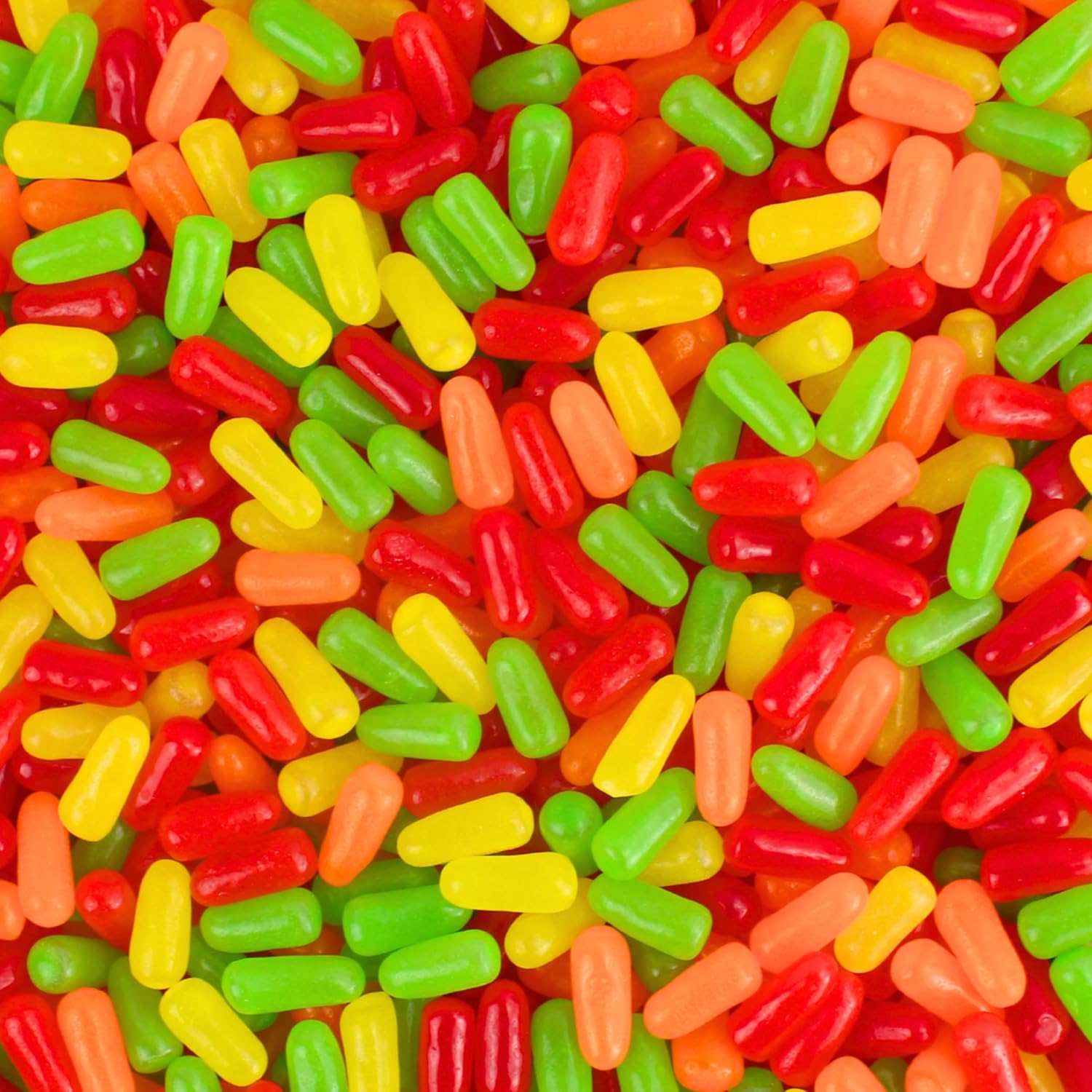 Original Fruit Flavored Mike n Ikes Candy Bulk - Mike and Ike Candy Bulk Assorted Fruit Chews - Movie Theater Ready - by Queen City Candy Cave (1 Pound)