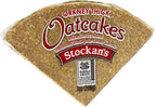 Stockan's Orkney Wholegrain Thick Oatcakes - Traditional Scottish Savoury Biscuits Imported from Scotland - 6 Packs (8 Oatcakes in Each Pack)