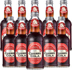 Fentimans Botanically Brewed Classic Cherry Cola Sparkling Soda, 9.3 fl oz Bottles – Premium Craft Soda/Mixer for Cocktails & Refreshing Drinks