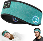 Sleep Headphones Wireless, Bluetooth Sports Headband with Built-in Speakers, Comfortable for Side Sleepers, Workout, Running, Yoga & Travel Long Battery Life, Gift for Men Women