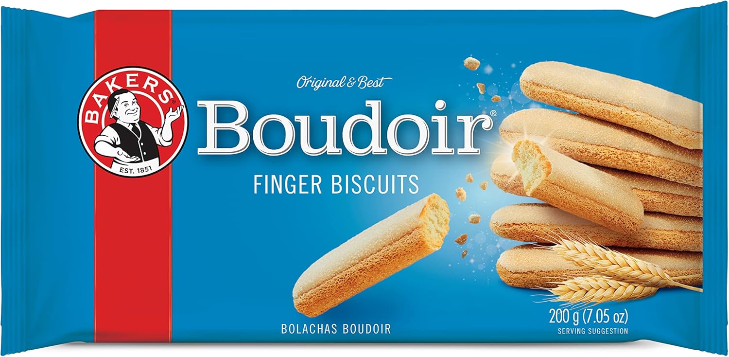 Bakers Boudoir | Original 200g | Pack of 2 | Kosher | Halal | Finger Biscuits | Finest Ingredients | South African Import |