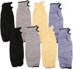4Pair Cut and Burn Sleeves Arm Protection Sleeves Forearm Protectors for Thin Skin and Bruising Cuff Open 35cm