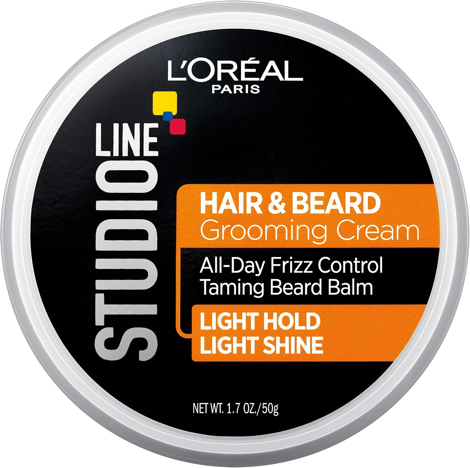 L'Oreal Paris Hair Care Studio Line Beard and Hair Cream, 1.7 Ounce