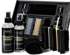 Premium Shoe Cleaner Kit, 6-in-1 Shoe Cleaning Set, with Plant-Based Foam, Deodorizing Spray, 3 Brushes & Microfiber Towel for Sneaker, Leather, Nubuck, Boot, Suede, Athletic Shoes,etc