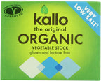 Kallo Organic Very Low Salt Vegetable Stock Cubes (6x10g)