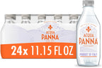 Acqua Panna Natural Spring Water, 11.15 FL OZ Plastic Water Bottles (24 Count)