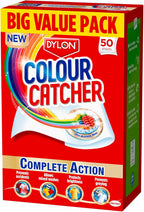 Dylon Colour Catcher Complete Action Laundry Sheets – 50 Sheets