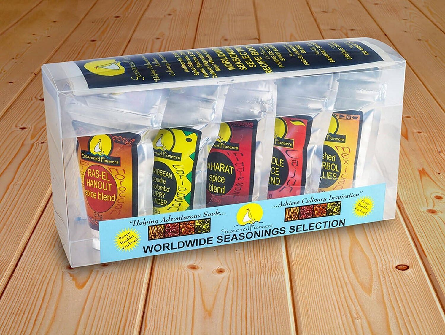 Gift Set - Exotic Worldwide set of spice blends and chillies