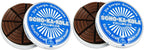 Milk Chocolate SCHO-KA-KOLA with natural Caffeine from Cocoa, Cola-Nut-Powder and Coffee 2 tins x 100 g/Germany