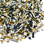 Sprinkles | 4 oz | Gold and silver sprinkles | Metallic sprinkles | New year sprinkles | Glamour sprinkles | Sprinkle mix | Manvscakes