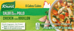 Knorr Cube Bouillon, Chicken, 3.1 oz, 8 ct, Pack of 24