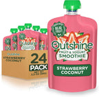 Outshine Smoothie Fruit & Yogurt Smoothie Pouches - Strawberry Coconut (24 Pack)