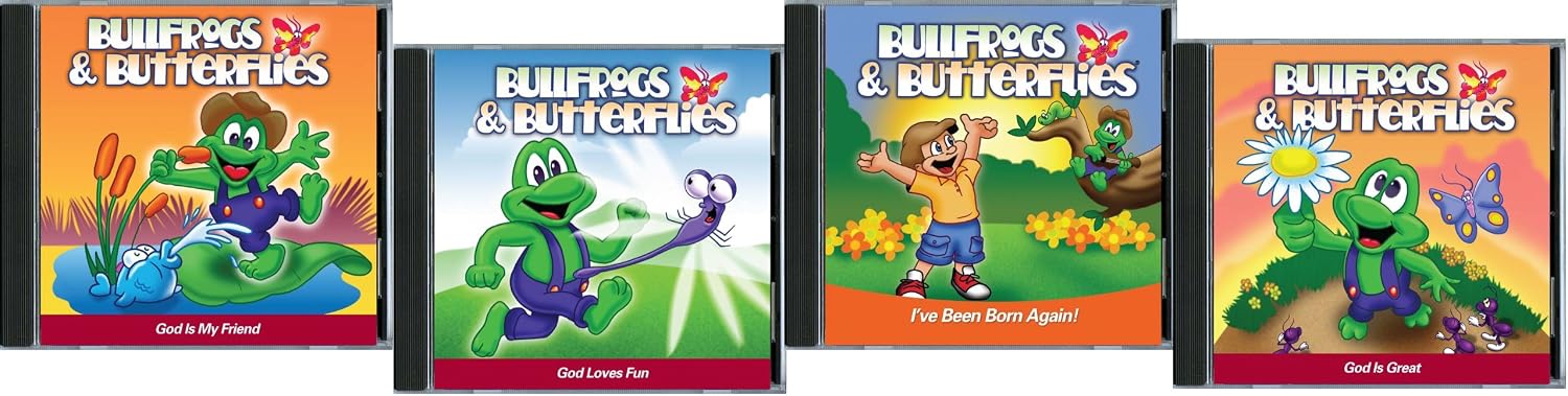 Bullfrogs & Butterflies Set