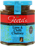 Geeta's Lime & Chilli Chutney (310g) - Pack of 6
